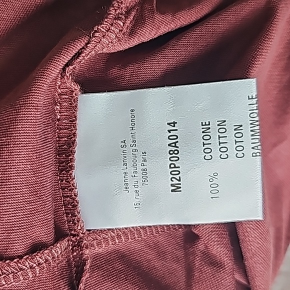 NWT Lanvin Cotton Tee - Picture 5 of 5